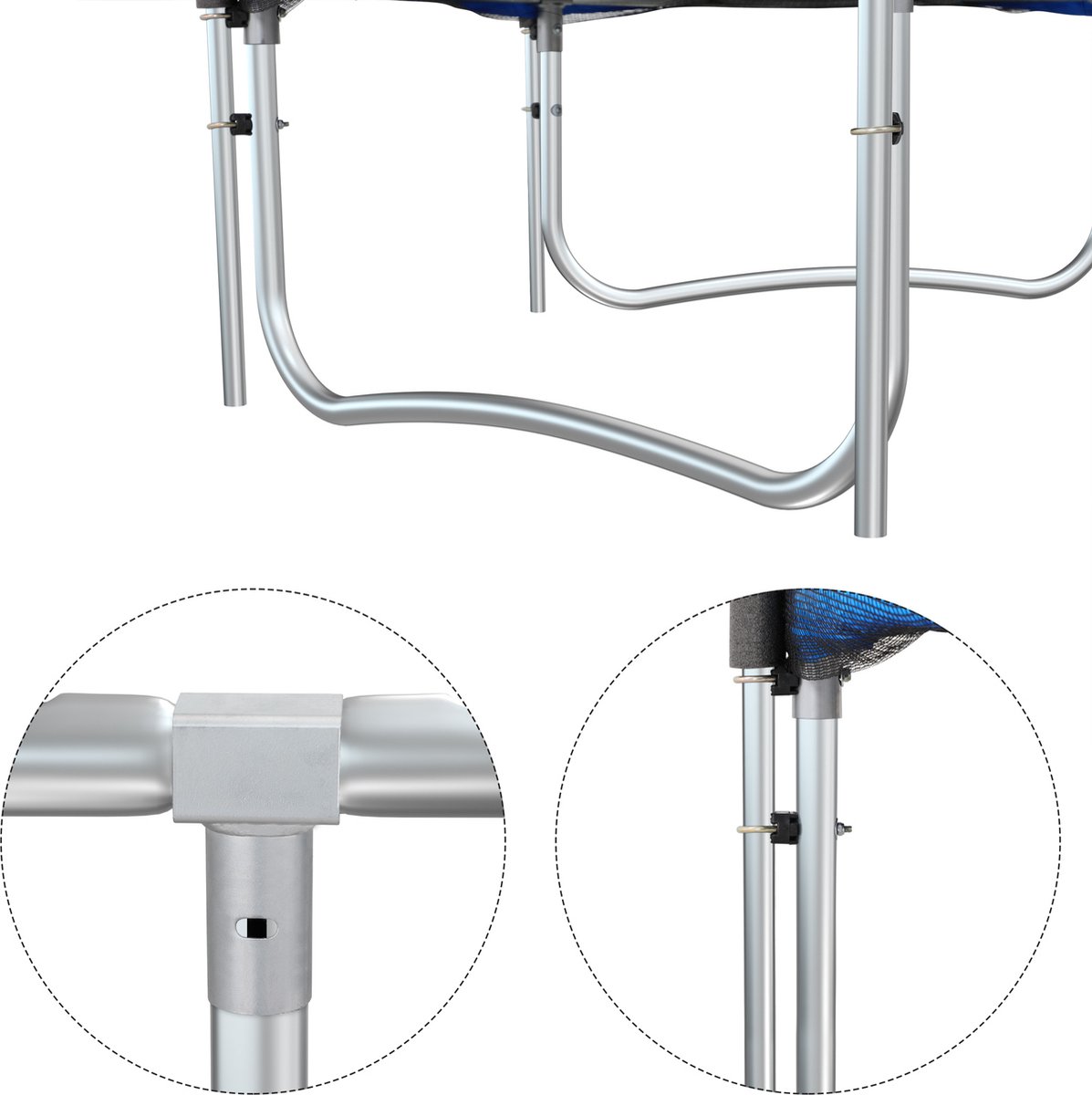 Monzana Trampoline Ø183 cm met Veiligheidsnet Ladder - Gecertificeerd – foto 7