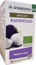 Arkopharma - Rammenas Bio met Hoge Concentratie aan Gerichte Actieve Bestanddelen - 130 Capsules 2 per Dag