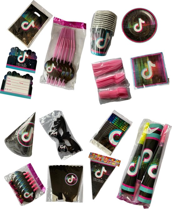 32 stuks Stars verjaardagsdecoratieset, Braw Stas