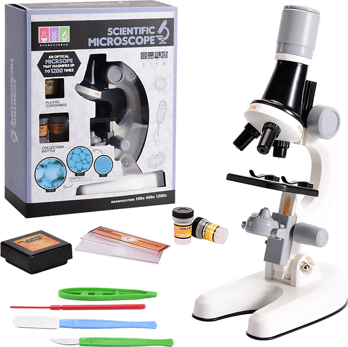 Fullfilment Masters - Microscoop voor Kinderen - Speelgoed - Compleet Set