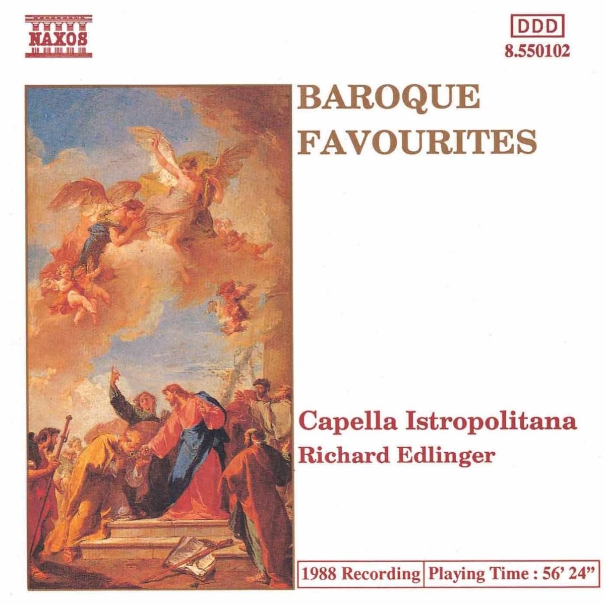 Capella Istropolitana, Richard Edlinger - Baroque Favourites (CD)