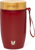 Retulp Big Mug Classic - Thermos - Lunchbox - 500 ml - Red - RVS