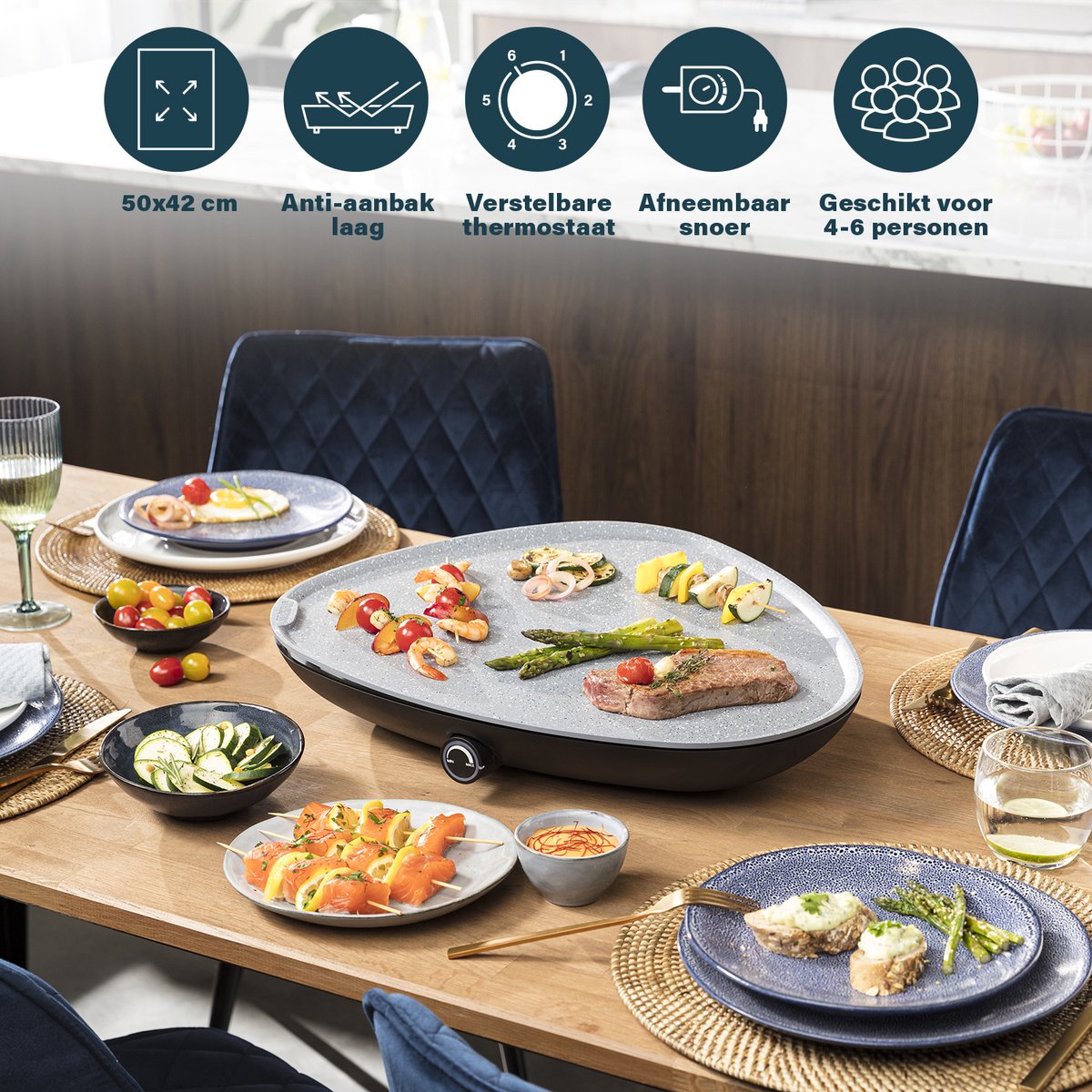 Princess Table Chef Triangle | | Grillplaten