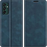 Hoesje Geschikt voor Samsung Galaxy M13 Portemonnee Book Case - Kunstleer - Blauw