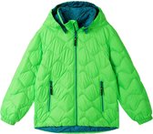 Reima - Donsjas voor kinderen - Gerecycled polyester - Fossila - Neon groen - maat 146cm