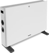 Bol.com VONROC Elektrische kachel - Convectorkachel met ingebouwde radiator ventilator - 2 standen: 1250W/2000W - Regelbare ther... aanbieding