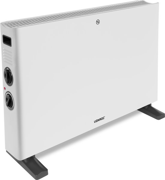 VONROC Elektrische kachel - Convectorkachel met ingebouwde radiator  ventilator - 2... | bol.com