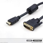 HDMI naar DVI-D kabel, 5m, m/m | Signaalkabel | sam connect kabel