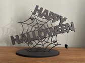 Spinnenweb Standaard Zwart - Halloween Decoratie - Feestversiering - Feestartikelen - Feest Halloween Versiering - Halloween Accesoires