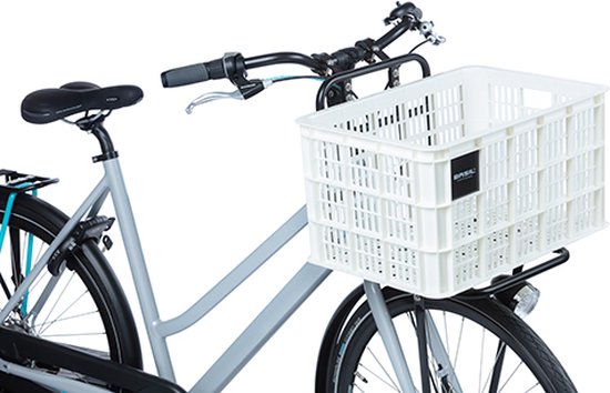 Basil Fietskrat L - Groot - 40 Liter - Wit van Basil — afbeelding 5