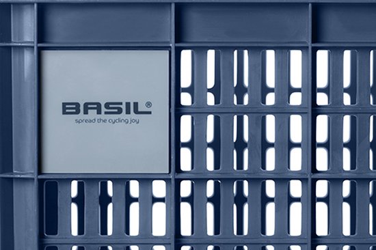 Basil Fietskrat L - Groot - 40 Liter - Blauw van Basil — afbeelding 5
