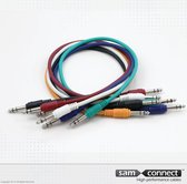 Câble patch jack stéréo 6,3 mm, droit, 0,6 m, 6 pièces. | Câble de signalisation | câble de connexion sam