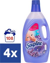 Soupline Lavendel Wasverzachter - 4 x 1.9 l (108 wasbeurten)