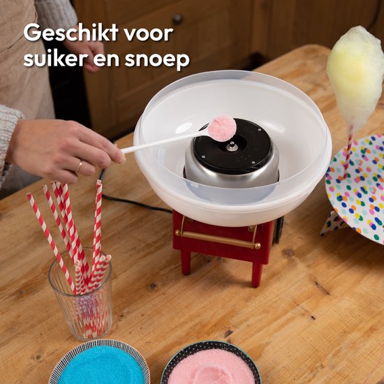 Gadgy Suikerspinmachine - Suikerspin Machine incl. maatlepel - Suikerspinmakers - Kinderfeestje — afbeelding 5