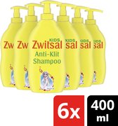 Zwitsal Frozen Zeepvrij Anti-Klit Babyshampoo - 6 x 400 ml - Voordeelverpakking