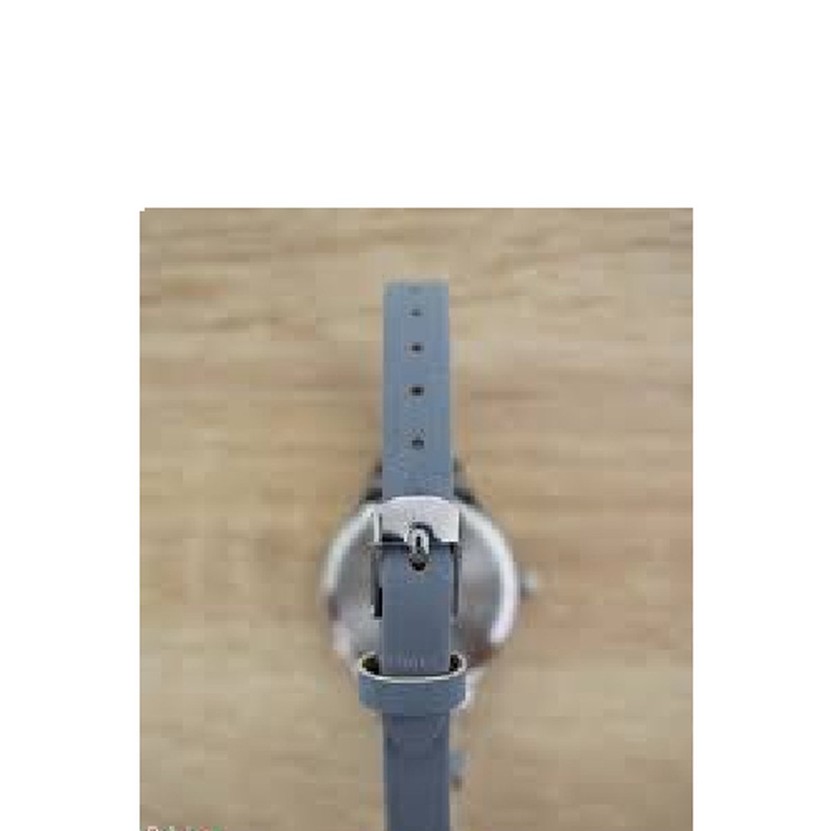 Q&Q QB73J302Y - Horloge - Vrouwen - Dames - Leren band - Rond - Metaal - Grijs - Zilverkleurig - Sprankelend - 3 ATM