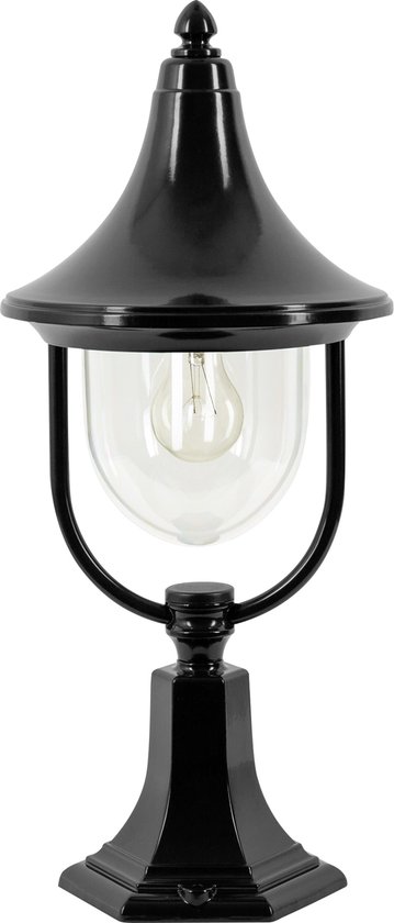 Venetie sokkel lampje - Zwart - KS Verlichting | bol.com