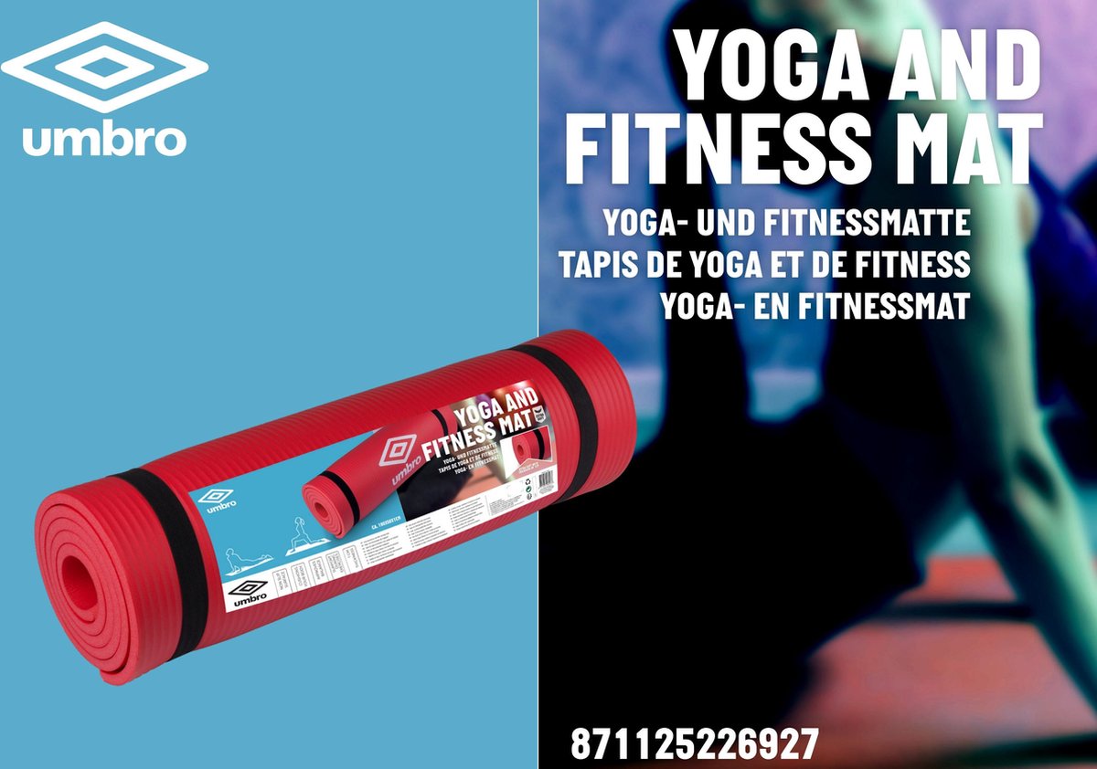 Umbro Yoga Mat - met Transport Band thumbnail 3