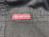 100% Katoenen zwarte broek elastieken band Toi Mon