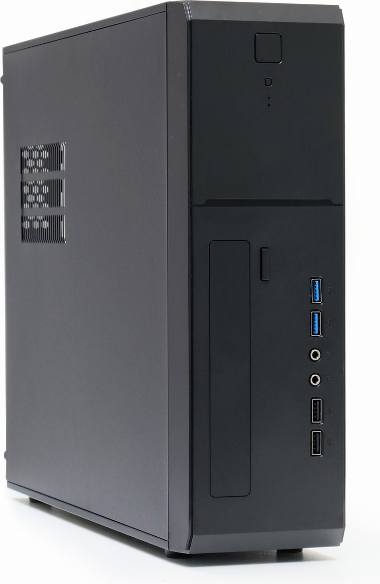 Micro ATX Desktop Behuizing + 200W SFX voeding - Slim PC case Micro ATX with Power Supply