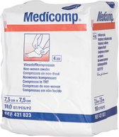 Compresses Hartmann Medicomp non stériles 7,5 x 7,5 cm