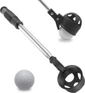 Golfbalhengel - automatische vergrendeling - RVS - Uitschuifbare Golfhengel 2M - Ball retriever - Hengel - ATHLIX