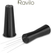 Ravilo® WDT tool - Espresso puck distributie tool - Weiss Distribution Technique - WDT Distribution tool