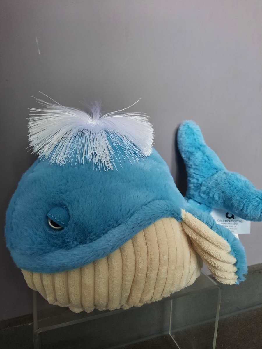 Goedkoopste warmte knuffel walvis - aroma home - lavendel-magnetron - warmies