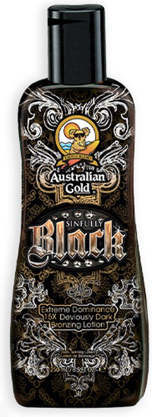 Australian Gold Sinfully Black Zonnebankcrème - 250 ml