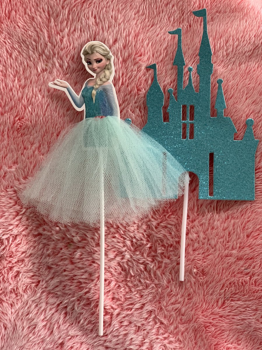 Taarttopper Elsa - Frozen - Taart Decoratie - Disney | bol.com