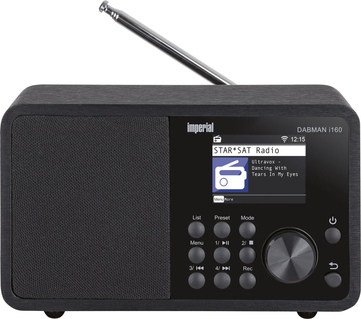 Imperial DABMAN i160 DAB+ en internetradio met bluetooth - zwart