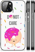 Silicone Case Geschikt voor 14 Smartphone Hoesje met Zwarte rand Donut