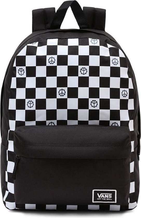 Vans Realm Rugzak Glitter Peace Check | bol.com