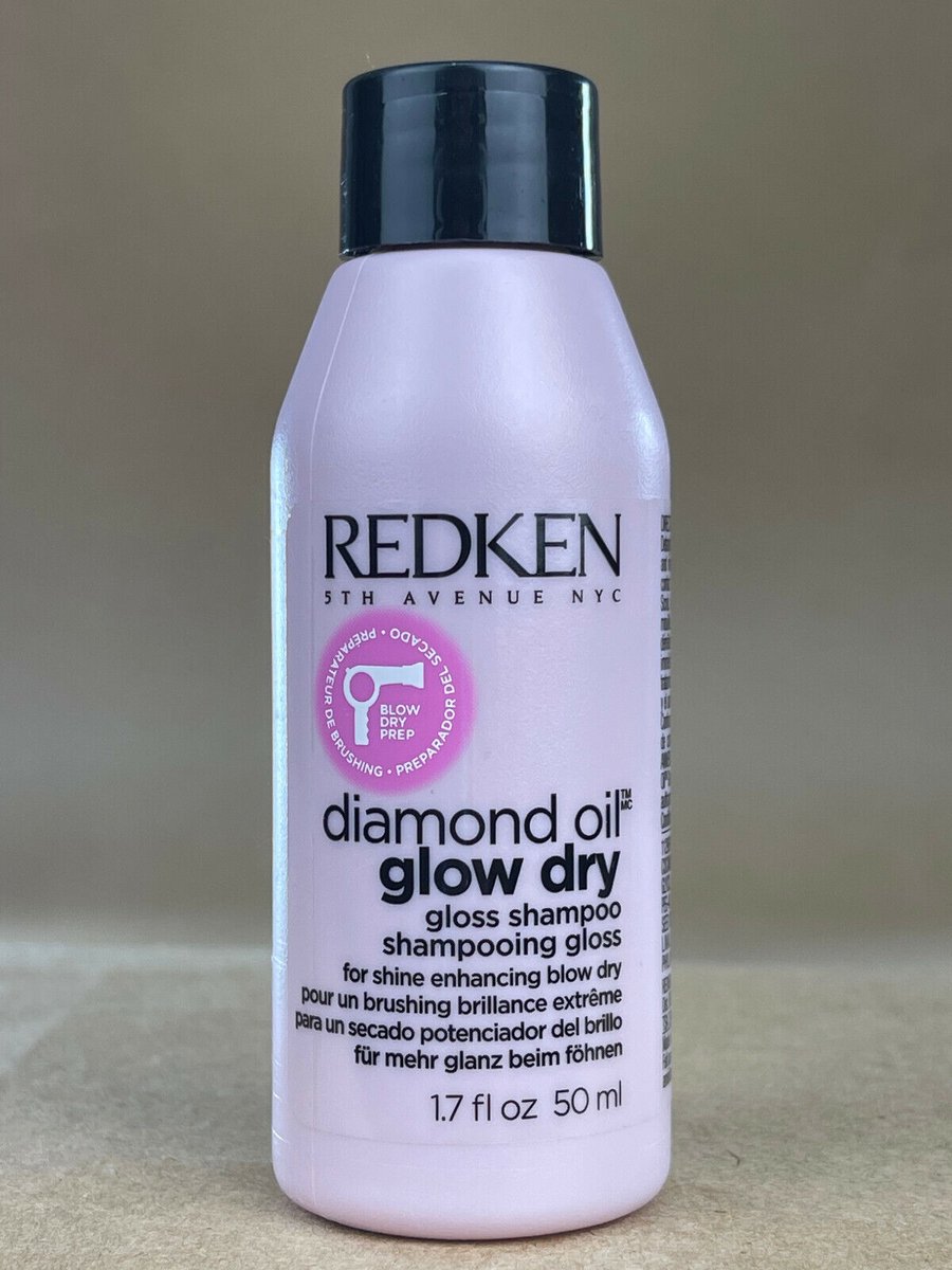 redken diamond oil glow dry shampoo 50ml