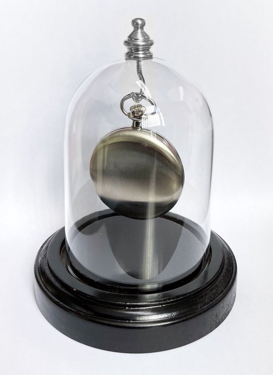 Een zilveren horloge standaard voor zakhorloge – Backers & Zoon – juweliers