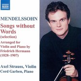 Axel Strauss & Cord Garben - Mendelssohn: Songs Without Words (Selection) (CD)