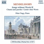 Mendelssohn: Songs W. Words 2