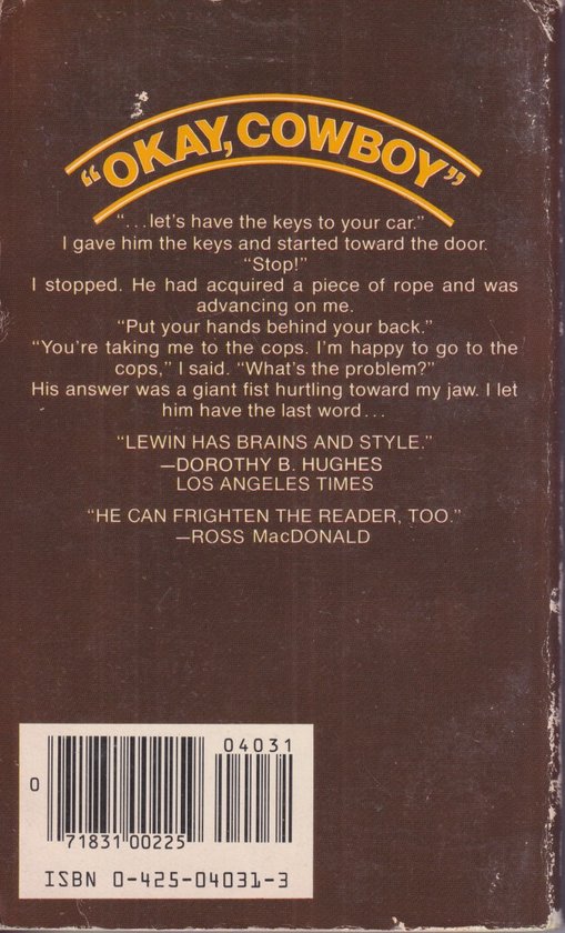 Silent Salesman, Michael Z. Lewin 9780425040317 Boeken