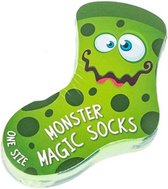 magische sokken Monster groen kindersokken