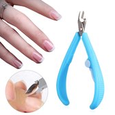 Professionele nagelriem - Cuticle Remover - Nagelknipper Teennagels - Manicure & Pedicure - Blauw