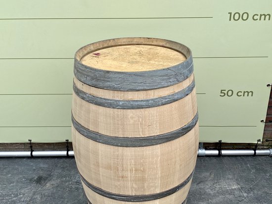 Tonneau en bois, Cuve, baril de pluie., Fût chêne, vin 225 Litre Chêne -  bois