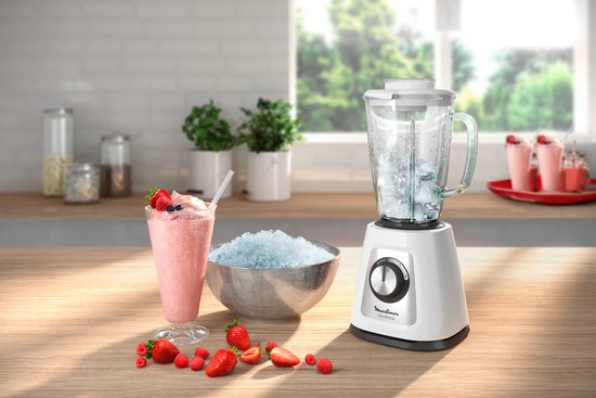 Moulinex LM4351 1,25 l Blender voor op aanrecht 800 W Wit van Moulinex — afbeelding 2