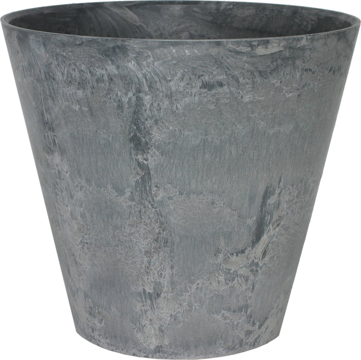 Artstone Bloempot Claire - grijs - D43 x H39 cm - met drainagesysteem - voor binnen en buiten - Artstone