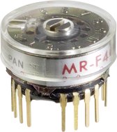 NKK Switches MRF206 Draaischakelaar 125 V/AC 0.25 A Schakelposities 6 1 x 30 ° 1 stuk(s)
