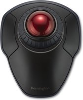 Kensington Orbit Draadloze Trackball Muis met Scrollring - Zwart/Rood