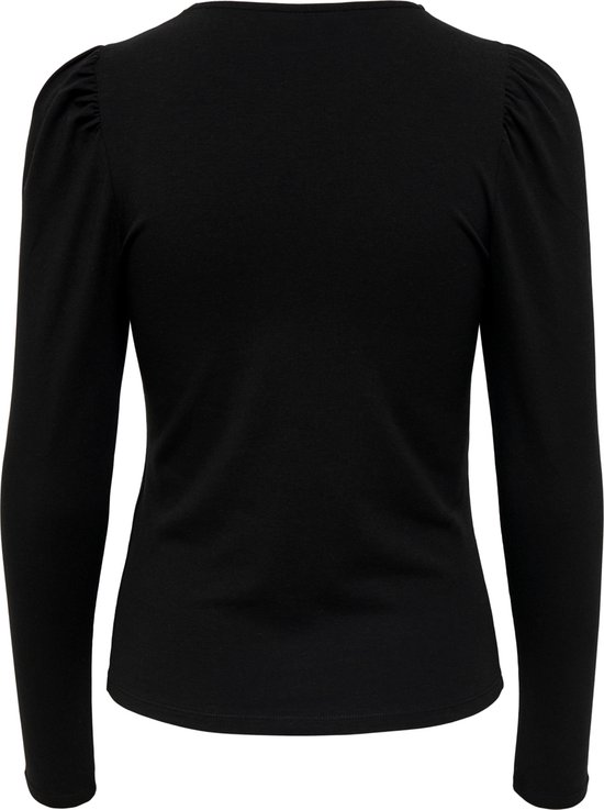 Only - Onllive Love L/S O-Neck Lace Top - 5130880 Black Dtm Lace
