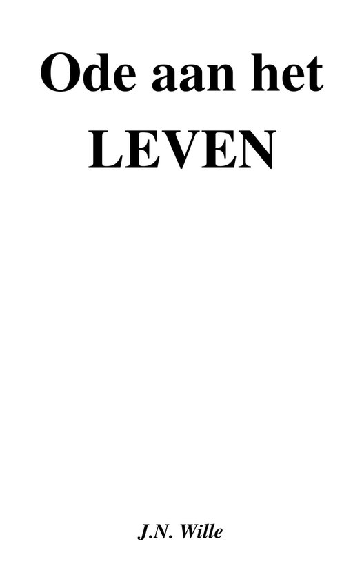 Ode aan het LEVEN - cover