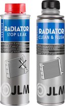 JLM Radiator /Koelwater  Spoeling & Reiniging + Stop LEK Pakket