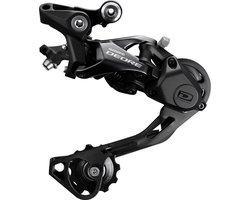Achterderailleur 10-speed Shimano Deore RD-M6000 SGS Direct Mount Shadow+ - zwart
