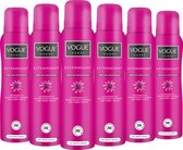6x Vogue Extravagant Parfum Deodorant 150 ml